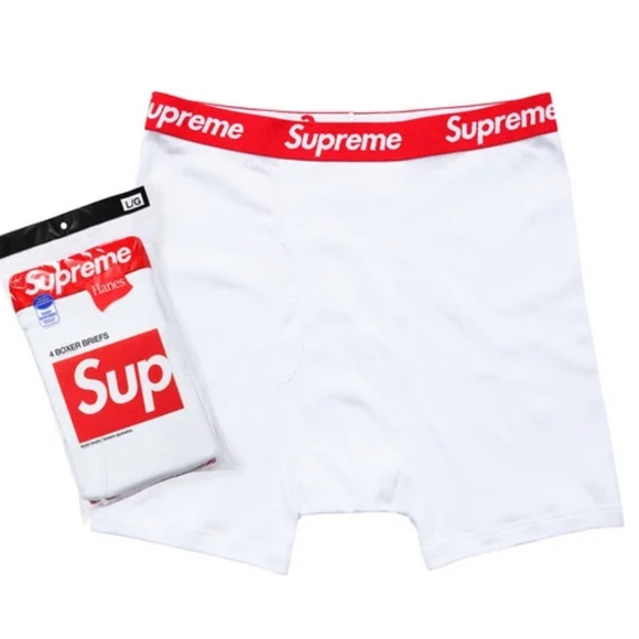 Supreme Hanes tagless Boxer Briefs - 4 pack - Picture 2 of 2